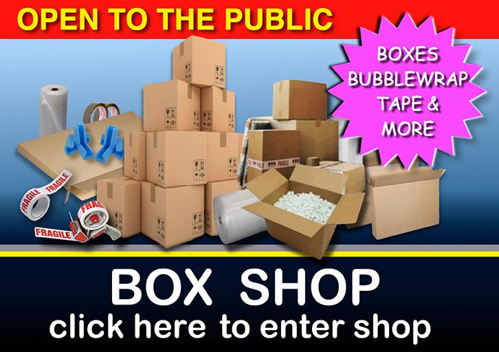 3 Ways Box Shop Removal Boxes, Bubble Wrap, Void Fill, Mattress Bags all ideal for House Removals Click & Collect from Peterborough or Delivery available