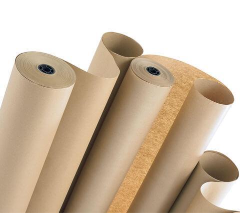 Packing Paper for wrapping and storing fragiles. Recycled void fill paper, environmentally friendly sourced paper, bulk rolls save money on packaging