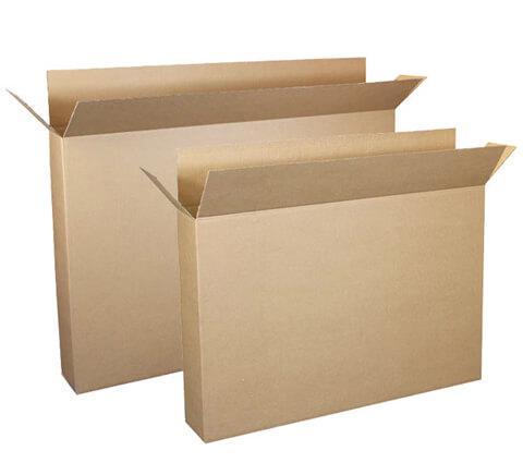 TV Removal Cardboard Boxes, for moving house, picture cardboard box with handles for easy removal 