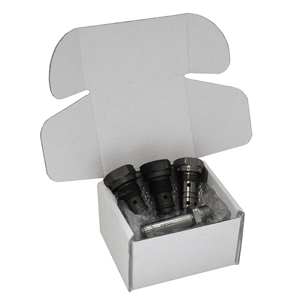 Postal Boxes - PIP - Fold & Tuck (White / Kraft Brown)