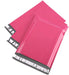 Coloured Poly Mailers Postal Bags 3 Ways Box Shop Peterborough Self Seal Packages Pink