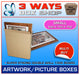 Picture Cardboard Boxes for Artwork Double Wall Boxes 3 Ways Box Shop Peterborough