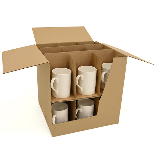 Box Dividers for Mugs and fragile items peterborough box shop