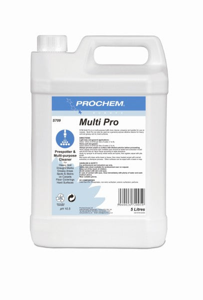 Prochem Multi Pro Peterborough Bulk Carpet Cleaning Chemicals for Hot Water Extraction Machines