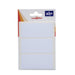 White Self Sdhesive Labels on a sheet 